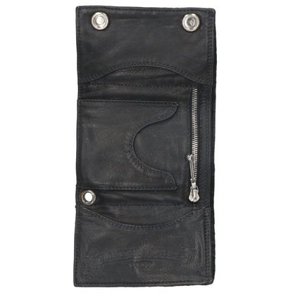Chrome Hearts 3FOLD Alligator Nubuck Leather Size ONE SIZE