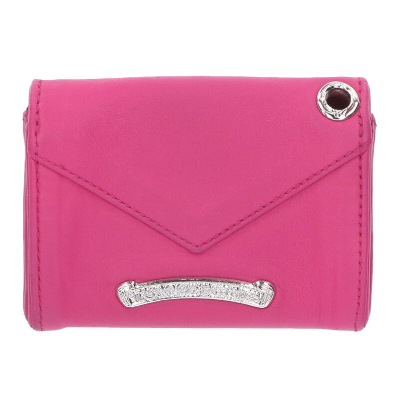Chrome Hearts TINY WALLET CH Plus Button Size ONE SIZE