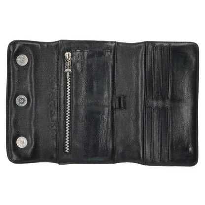 Chrome Hearts WAVE4 QLT 3SNP Quilted Leather Size ONE Black