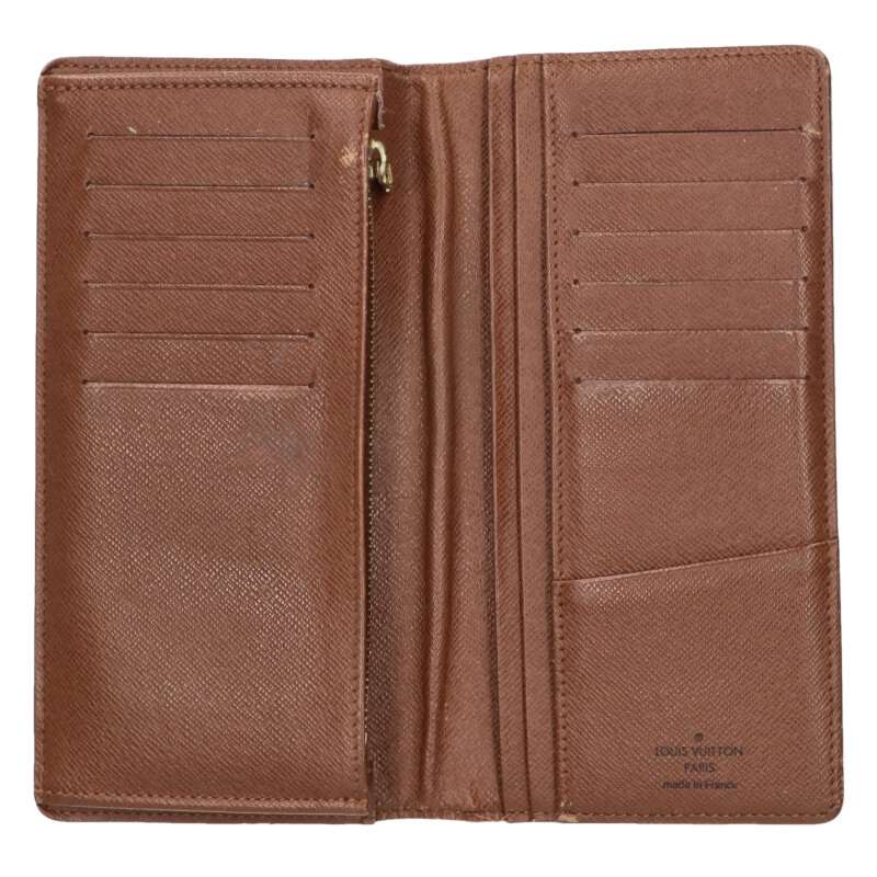 Louis Vuitton Brazza Wallet Brown