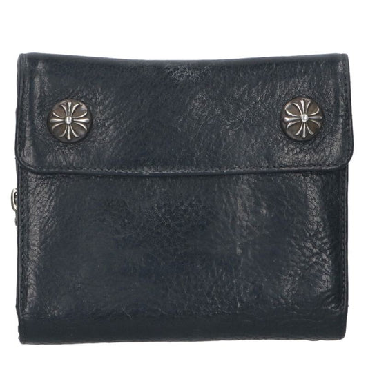 Chrome Hearts BIG SPOON Cross Button Leather Size ONE Multi