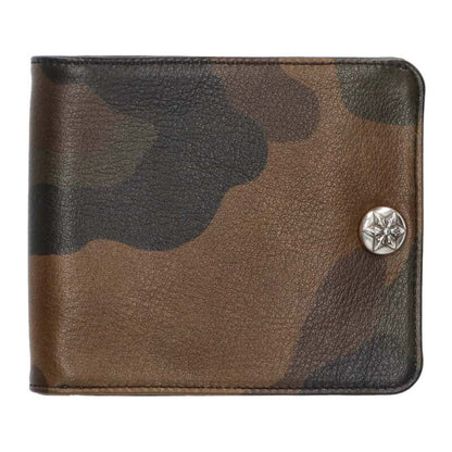 Chrome Hearts 1SNAP Star Button Camo Wallet Size ONE SIZE