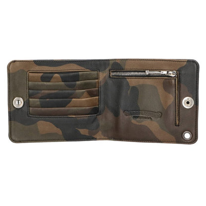 Chrome Hearts 1SNAP Star Button Camo Wallet Size ONE SIZE