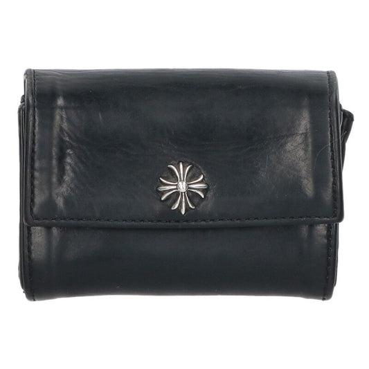Chrome Hearts Tiny Wallet CH Plus Leather Size ONE SIZE