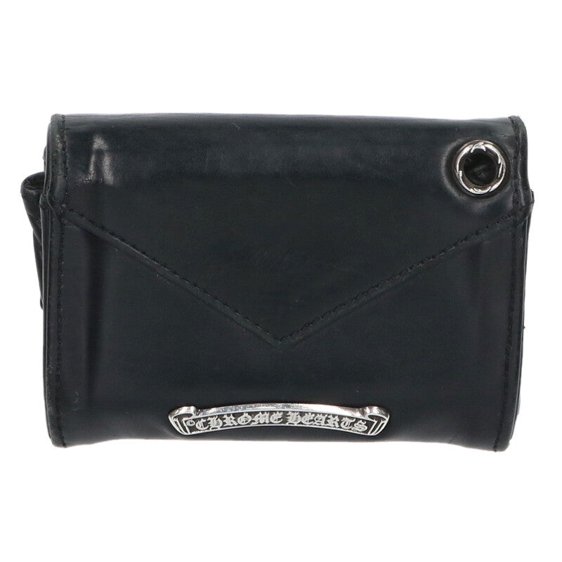 Chrome Hearts Tiny Wallet CH Plus Leather Size ONE SIZE