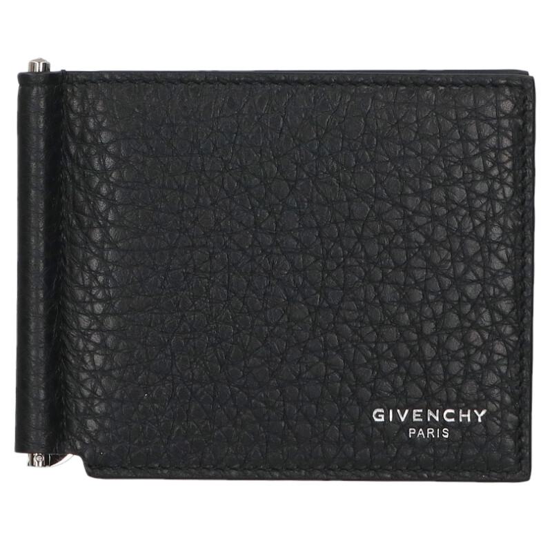 GIVENCHY Grained Leather Wallet w/ Clip F1K213 Size ONE SIZE
