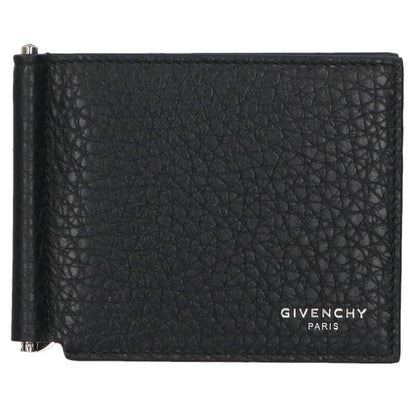 GIVENCHY Grained Leather Wallet w/ Clip F1K213 Size ONE SIZE