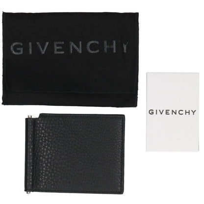 GIVENCHY Grained Leather Wallet w/ Clip F1K213 Size ONE SIZE