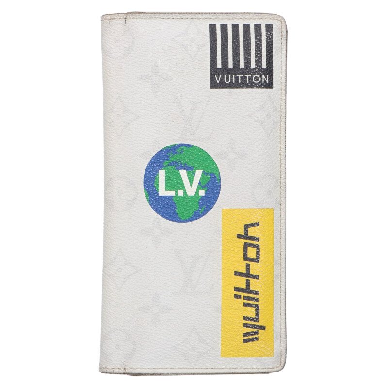Louis Vuitton Brazza Wallet White