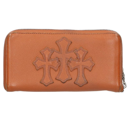 Chrome Hearts REC F ZIP 3 Cross Round Zip Size ONE SIZE