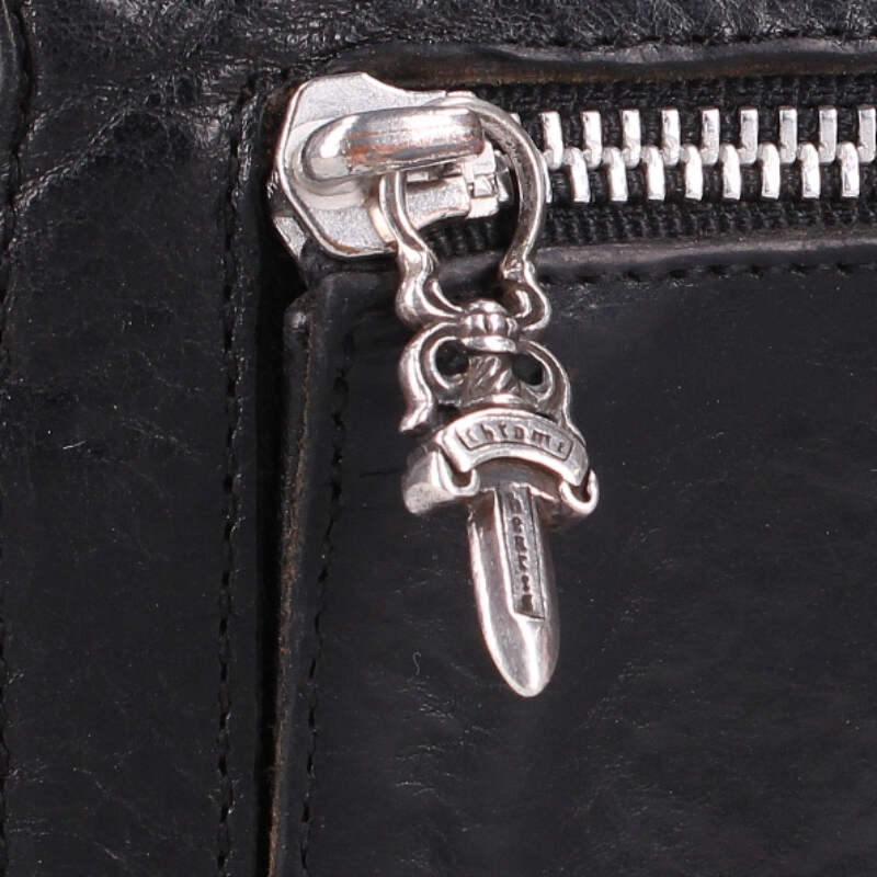 Chrome Hearts WAVE CROSS BALL Leather Wallet Size ONE Multi