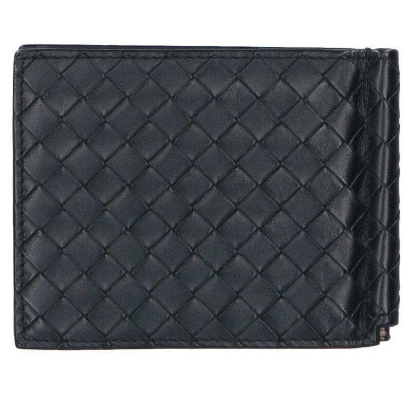 Bottega Veneta Leather Wallet Black