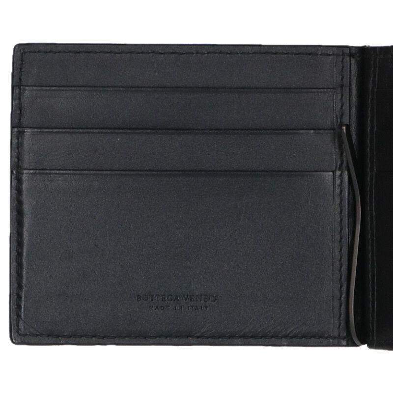 Bottega Veneta Leather Wallet Black