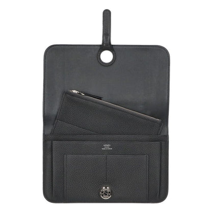 HERMES Dogon Duo Togo Leather Silver Hardware Size ONE SIZE