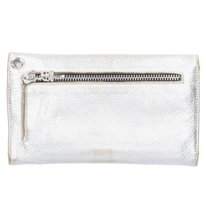 Chrome Hearts WAVE CROSS BALL Leather Wallet Size ONE SIZE