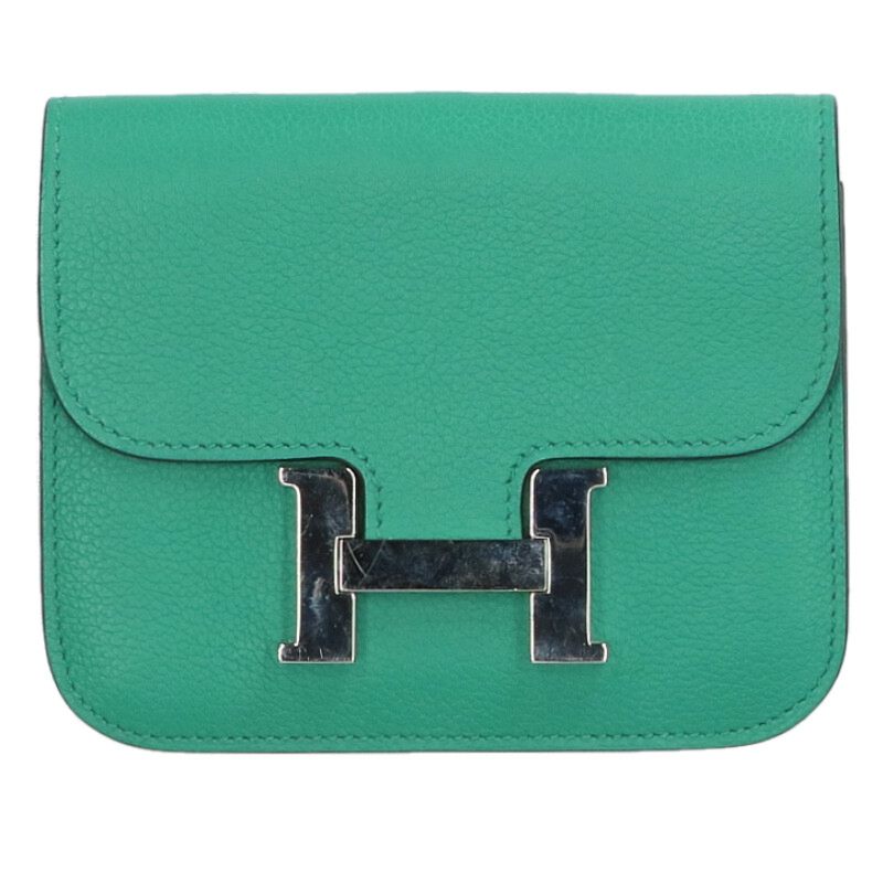 HERMES Constance Slim Veau Epsom Silver HW Size ONE SIZE