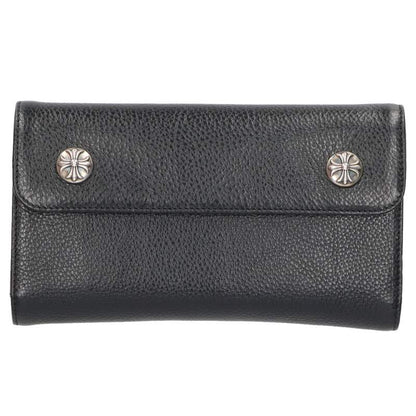 Chrome Hearts WAVE CROSS BALL Wallet Size ONE SIZE