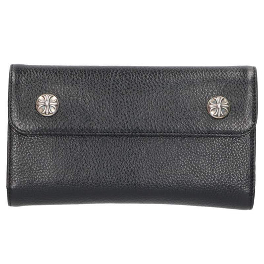 Chrome Hearts WAVE CROSS BALL Wallet Size ONE SIZE