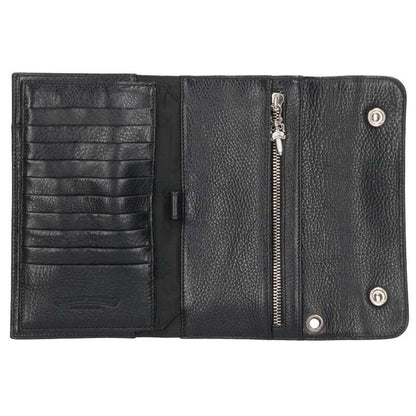 Chrome Hearts WAVE CROSS BALL Wallet Size ONE SIZE