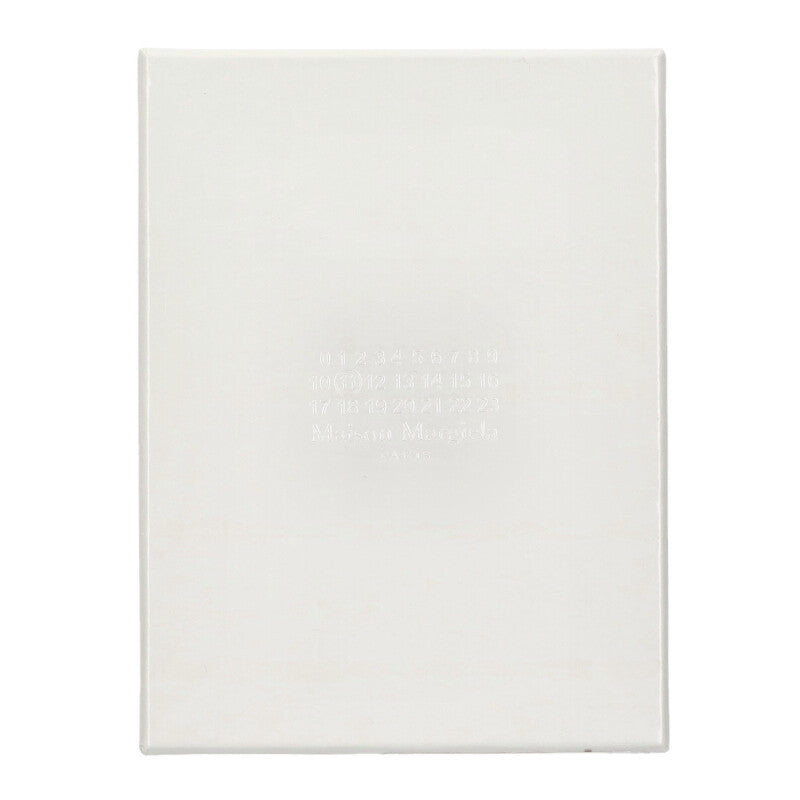 Maison Margiela Leather Chain Wallet Gray x Silver One Size