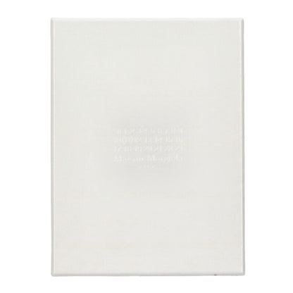 Maison Margiela Leather Chain Wallet Gray x Silver One Size