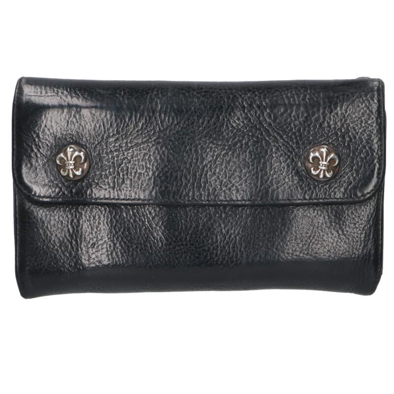 Chrome Hearts WAVE BS Fleur Button Leather