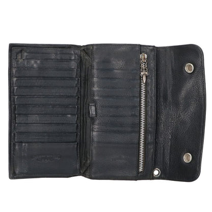 Chrome Hearts WAVE BS Fleur Button Leather