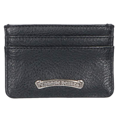 Chrome Hearts DOUBLE SIDE Leather Card Case Size ONE SIZE