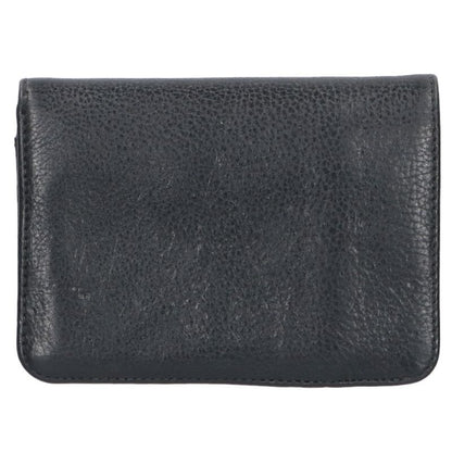 Chrome Hearts JOEY Leather Wallet Black/Silver Size ONE SIZE