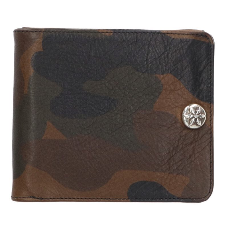 Chrome Hearts 1SNAP Star Button Camo Leather Size ONE SIZE