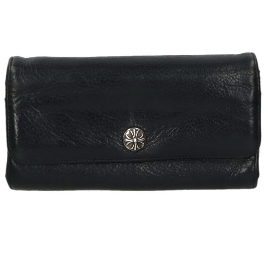 Chrome Hearts JUDY Cross Button Leather Wallet Size ONE SIZE