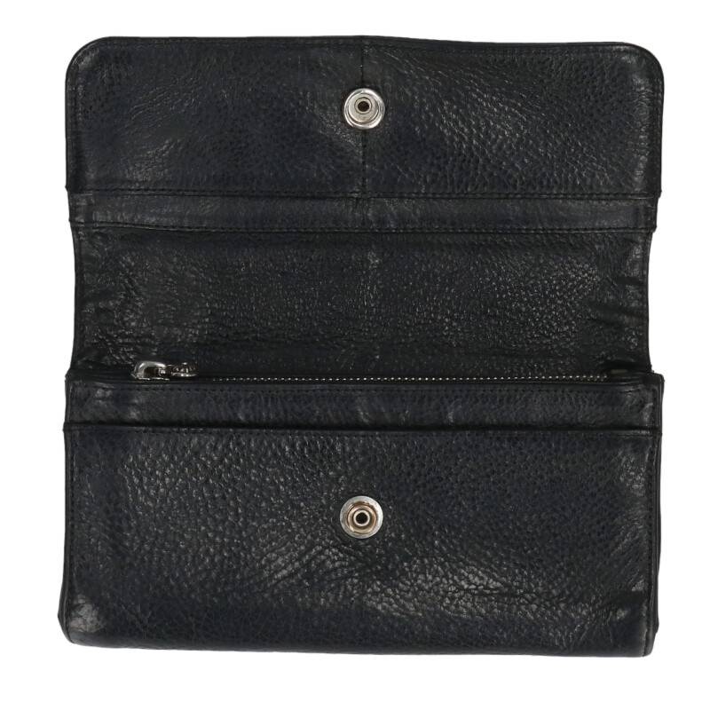 Chrome Hearts JUDY Cross Button Leather Wallet Size ONE SIZE