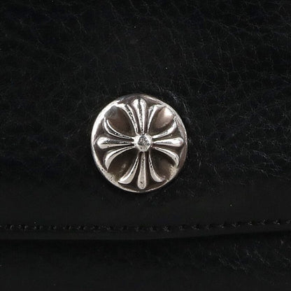 Chrome Hearts JUDY Cross Button Leather Wallet Size ONE SIZE