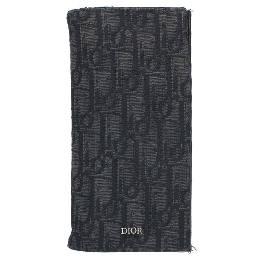 DIOR Oblique Jacquard Bi-Fold Long Wallet Size ONE SIZE