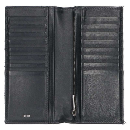 DIOR Oblique Jacquard Bi-Fold Long Wallet Size ONE SIZE