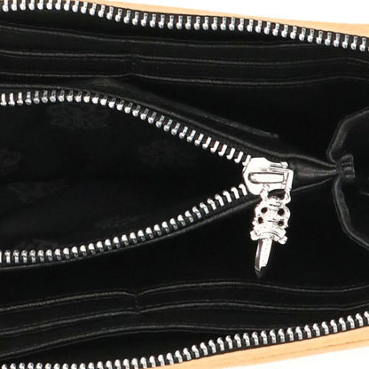 Chrome Hearts REC F ZIP 3 Cross Zip Wallet Size ONE SIZE