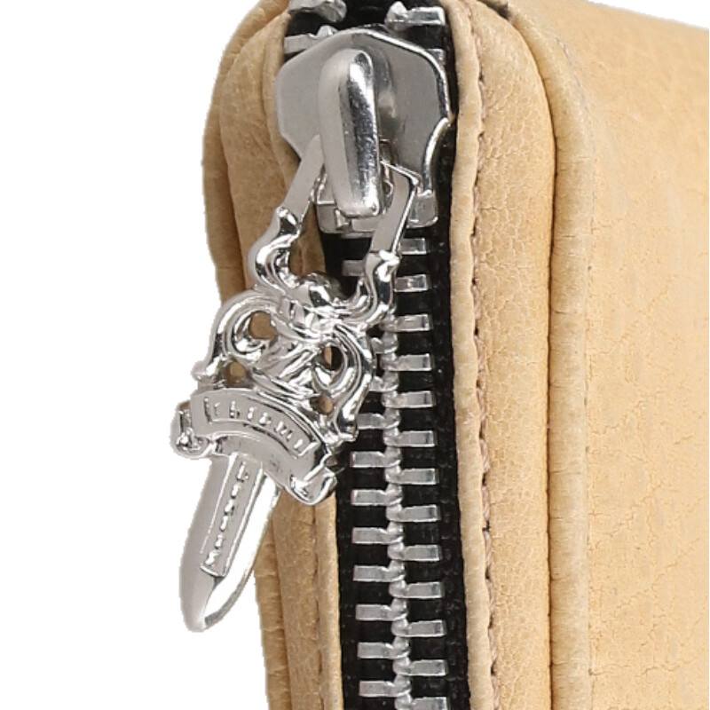 Chrome Hearts REC F ZIP 3 Cross Zip Wallet Size ONE SIZE