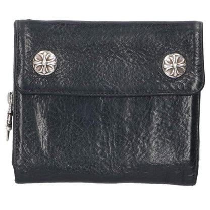 Chrome Hearts Big Spoon Cross Button Wallet Size ONE SIZE