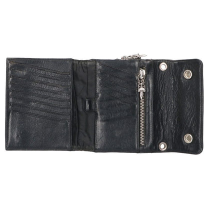 Chrome Hearts Big Spoon Cross Button Wallet Size ONE SIZE