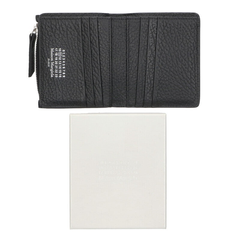 Maison Margiela 4-Stitch Leather Wallet Black Size ONE SIZE
