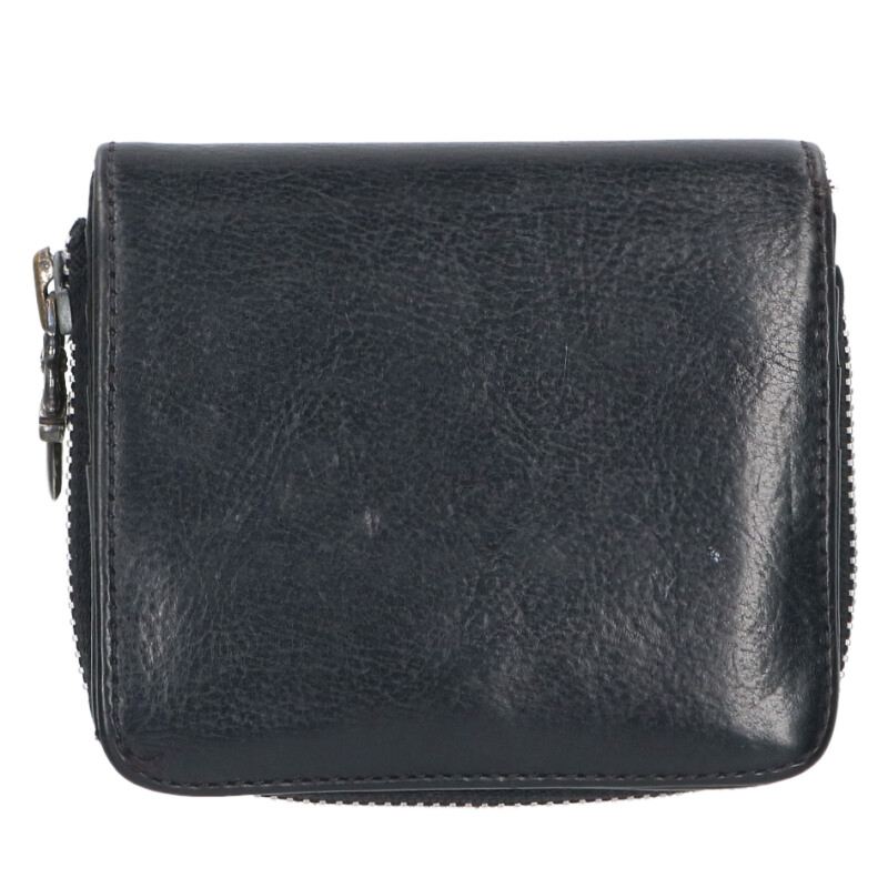 Chrome Hearts SQ ZIP BILL Round Zip Leather Size ONE SIZE