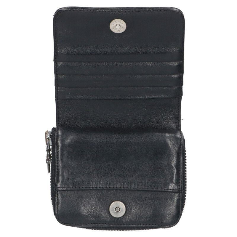 Chrome Hearts SQ ZIP BILL Round Zip Leather Size ONE SIZE