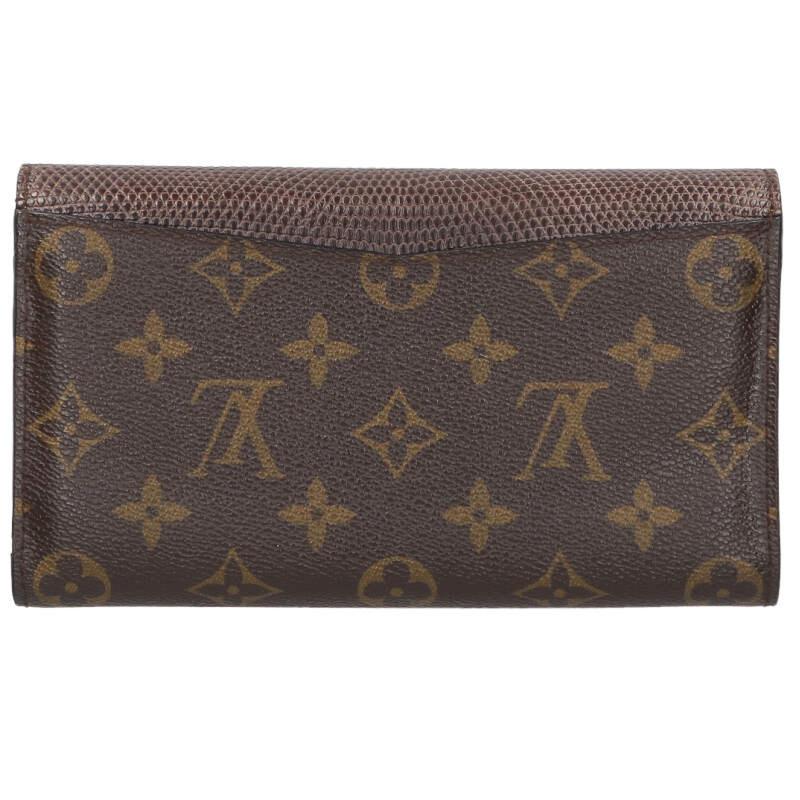 LOUISVUITTON Portefeuille Exotic Brown Size ONE SIZE