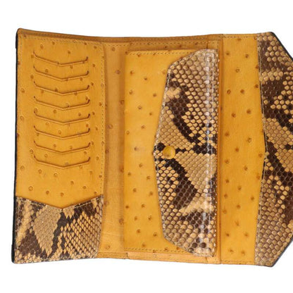 LOUISVUITTON Portefeuille Exotic Brown Size ONE SIZE