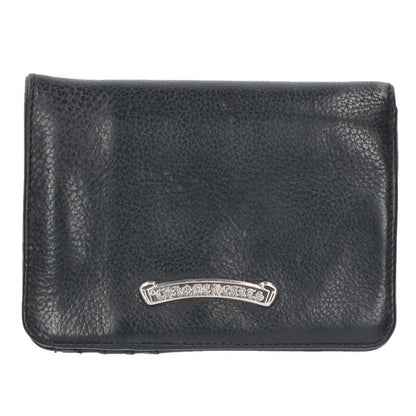 Chrome Hearts JOEY Wallet Black/Silver Size ONE SIZE