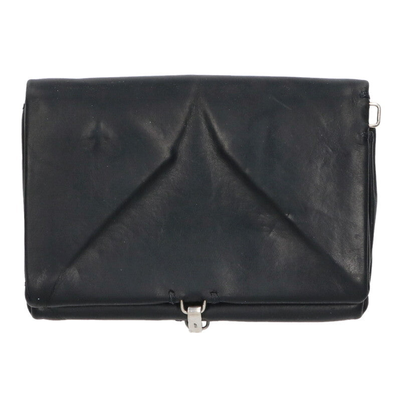 MA+ Folding Leather Wallet Black Size ONE SIZE