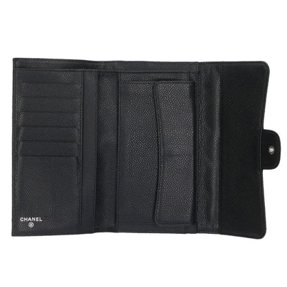 CHANEL Matelasse Caviar Skin Round Wallet Size ONE SIZE