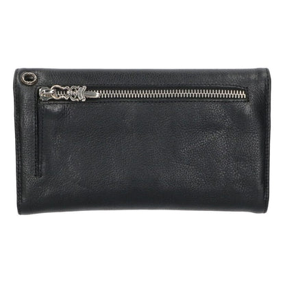 Chrome Hearts WAVE Cross Ball Wallet Black Size ONE SIZE