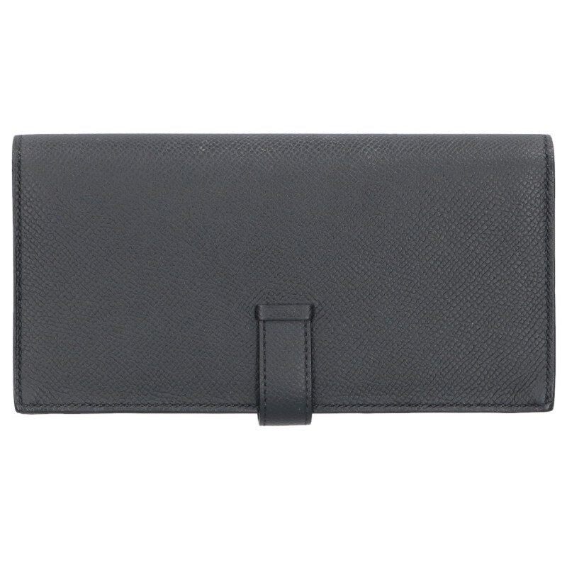 HERMES Bearn Soufflet Epsom So Black B-Stamp Size ONE SIZE