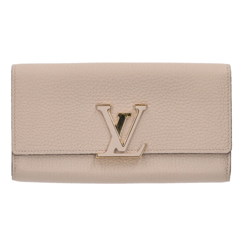 Louis Vuitton Capucines Wallet Beige